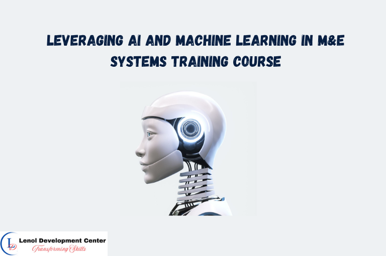Leveraging AI and Machine Learning in M&E Systems Training Course