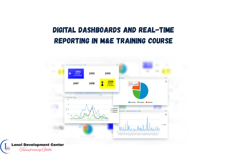 Digital Dashboards and Real-Time Reporting in M&E Training Course