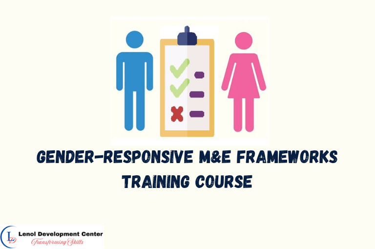 Integrating Gender Equality and Social Inclusion (GESI) into M&E Training Course